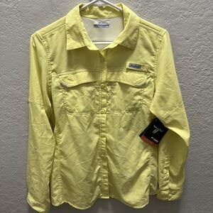 Columbia PFG Summit Valley Woven Women’s Medium Long Sleeve Button Shirt AK3482